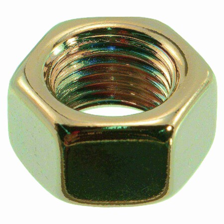 Midwest Fastener Hex Nut, 1/2"-20, Steel, Grade 5, Black Chrome, 4 PK 34116
